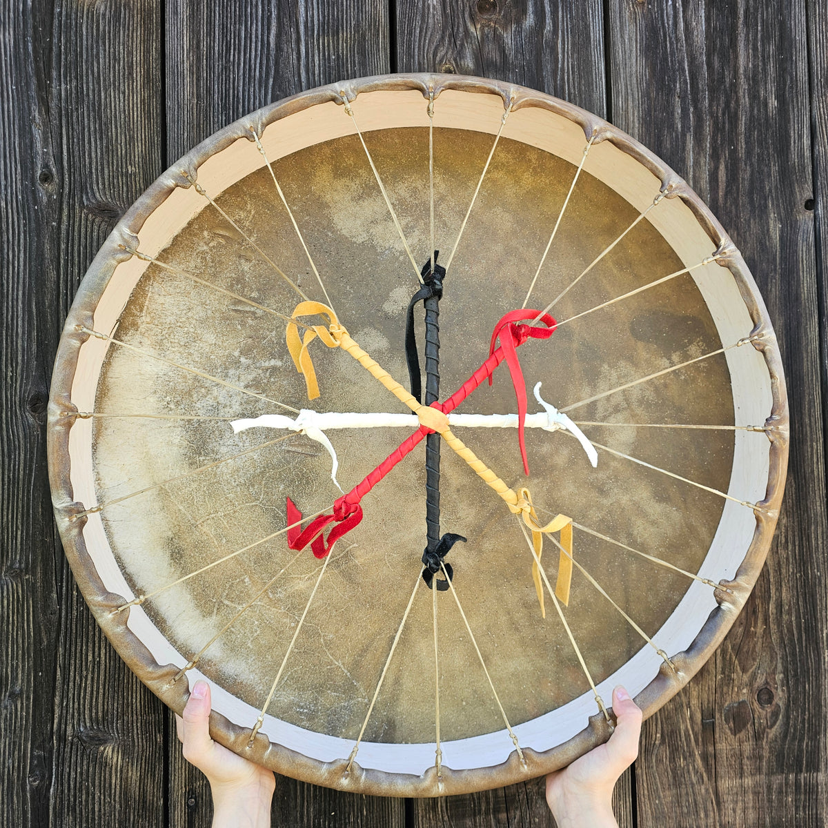 Tambour rituel ø 60 cm - Bison
