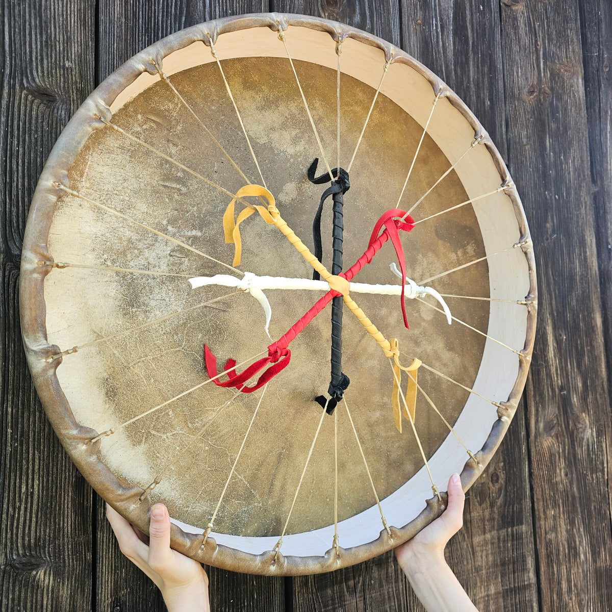 Tambour rituel ø 60 cm - Bison