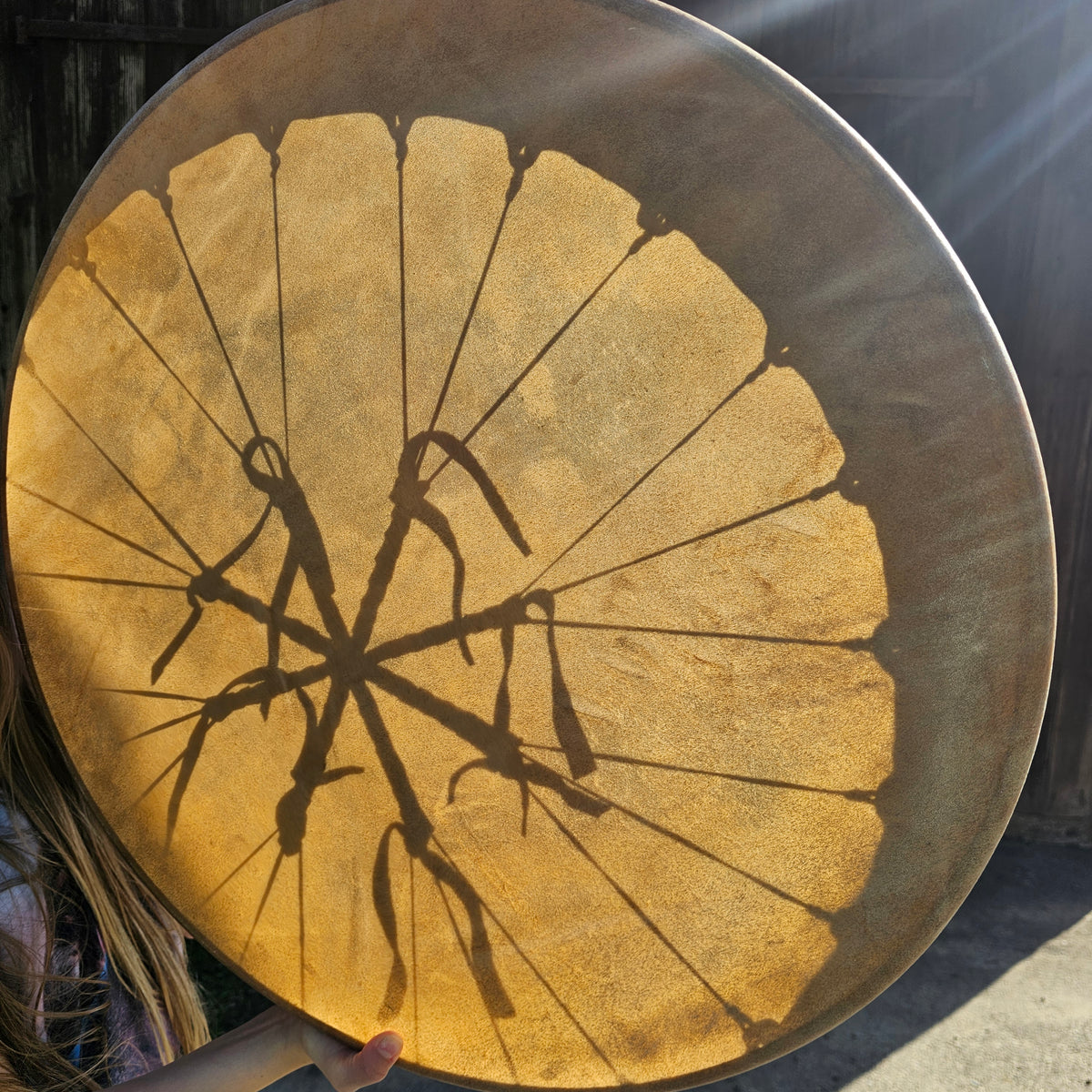 Tambour rituel ø 60 cm - Bison