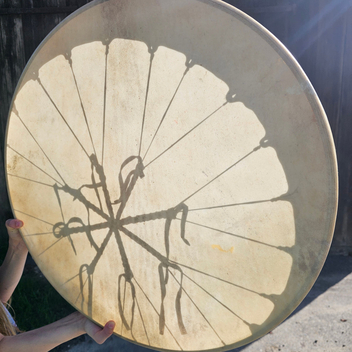 Tambour rituel ø 60 cm - Cerf rouge