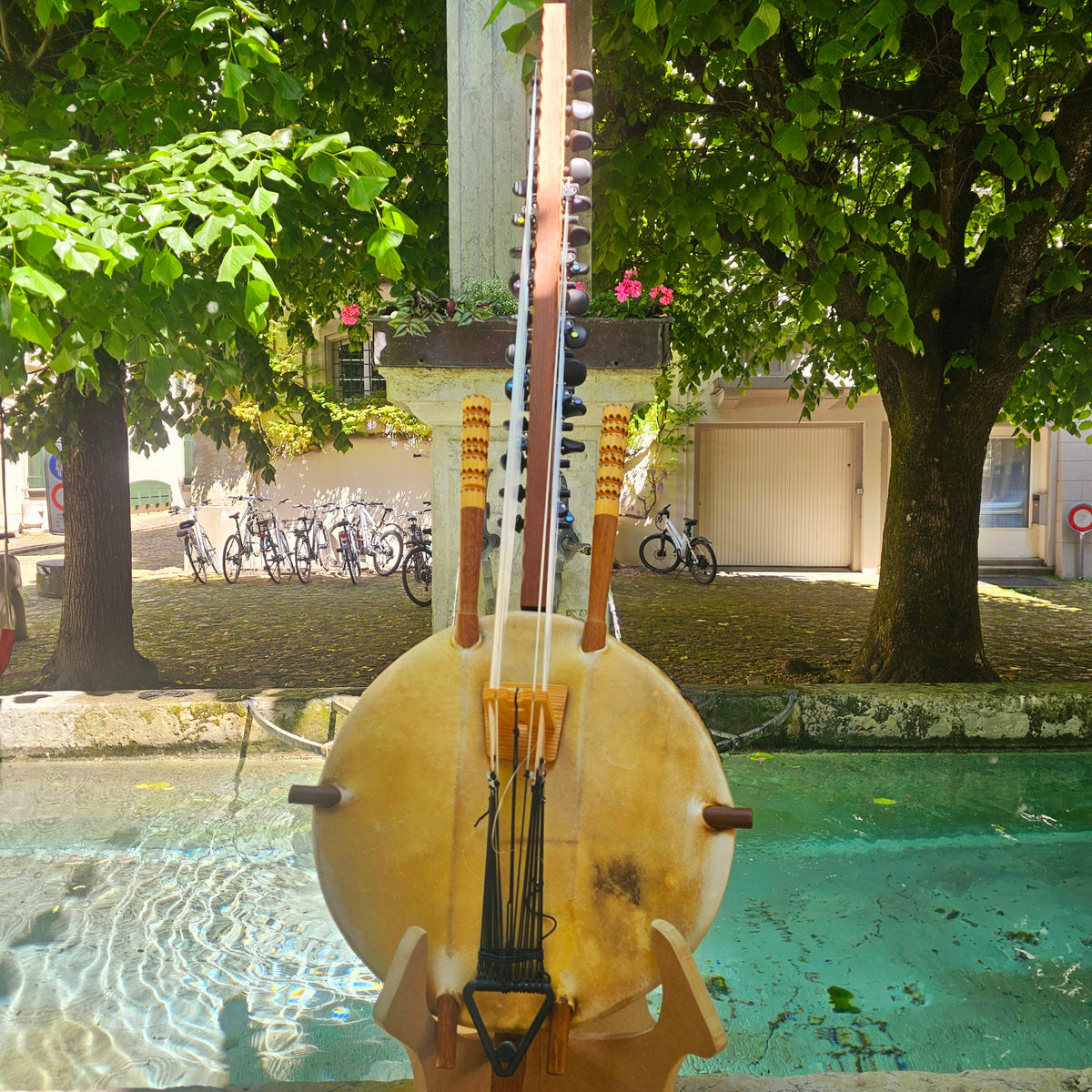 Kora professionnelle - avec demi-tons - accordage mandingue