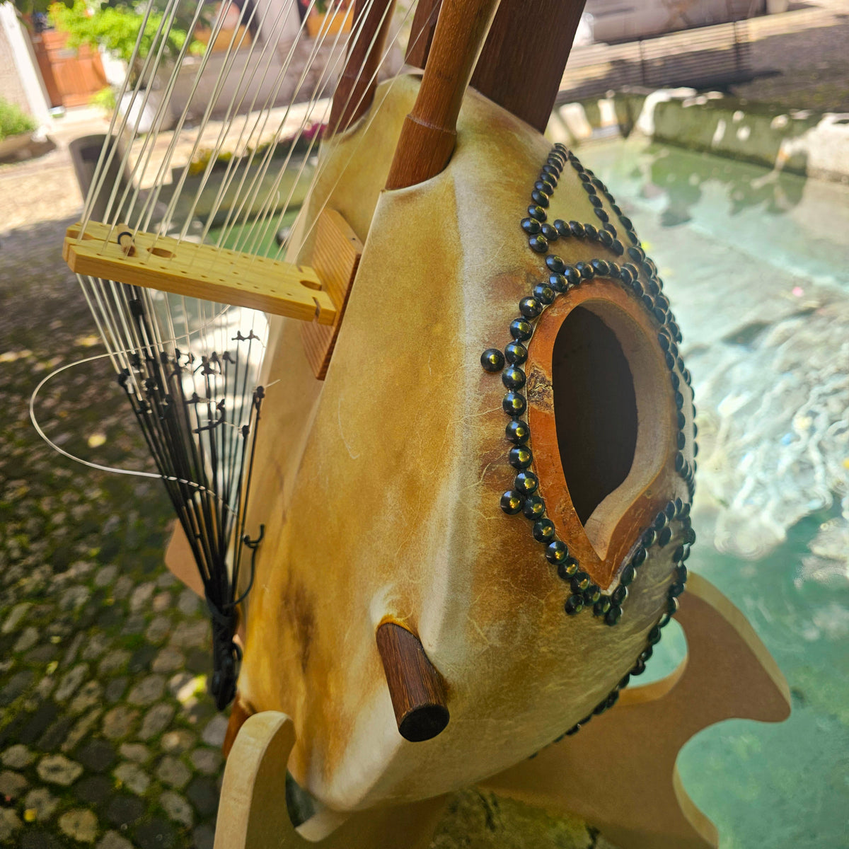 Kora professionnelle - avec demi-tons - accordage mandingue