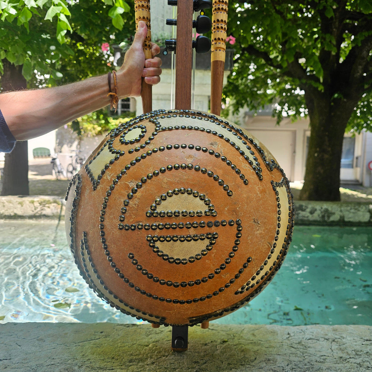 Kora professionnelle - avec demi-tons - accordage mandingue