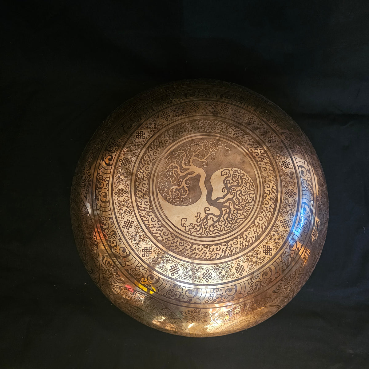 Bols chantants de réflexologie plantaire - F 432 Hz | chakra du cœur | 10 kg ø 53 cm