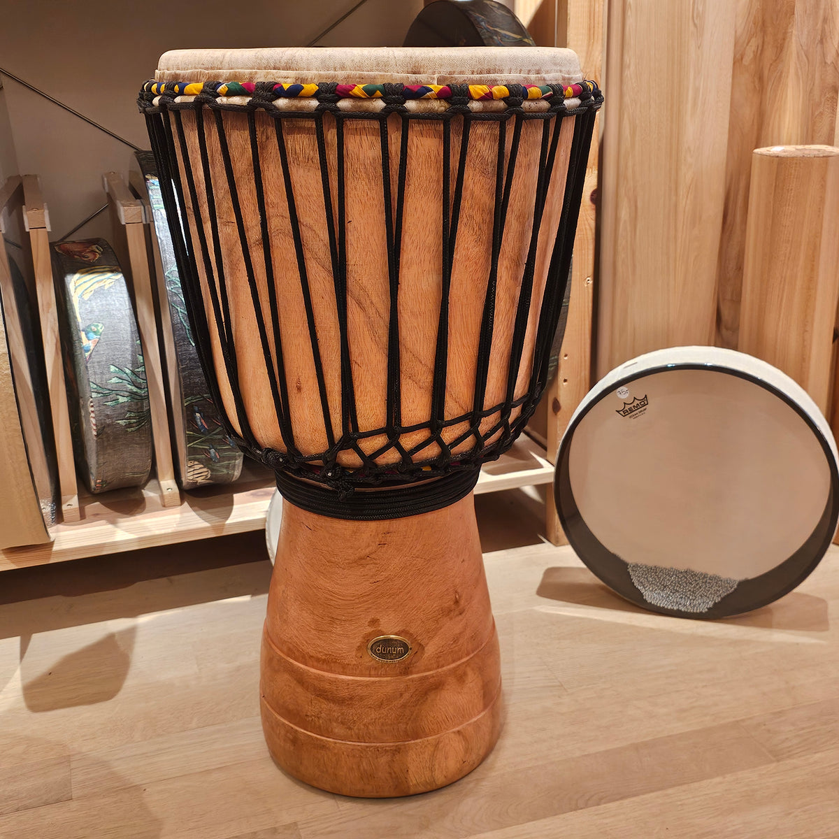Djembé from Ghana Ø 33 cm, H 64 cm