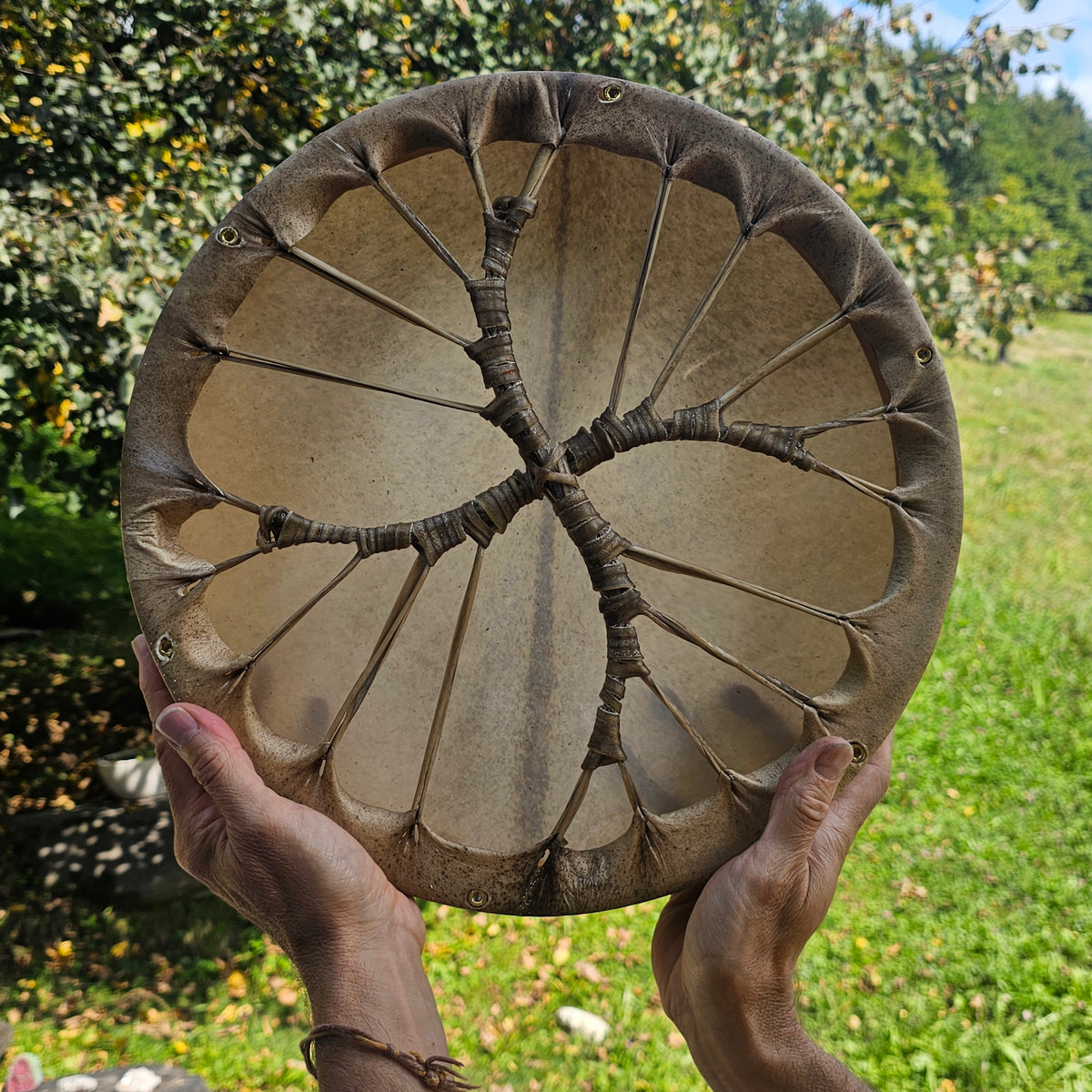 Neumond Schamanentrommel ø 35 cm - stimmbar - Gemse
