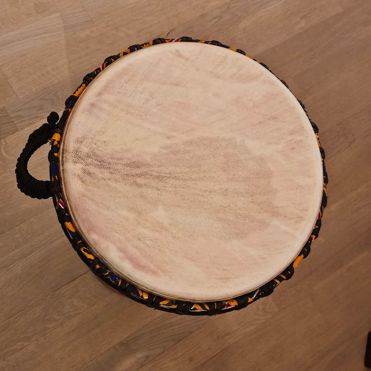 Djembé aus Ghana Ø 34 cm, H 63 cm