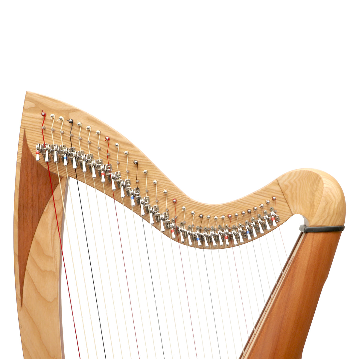 29 Saiten McHugh Atlas Harfe Roundback | Esche & Mahagoni | 4 Oktaven