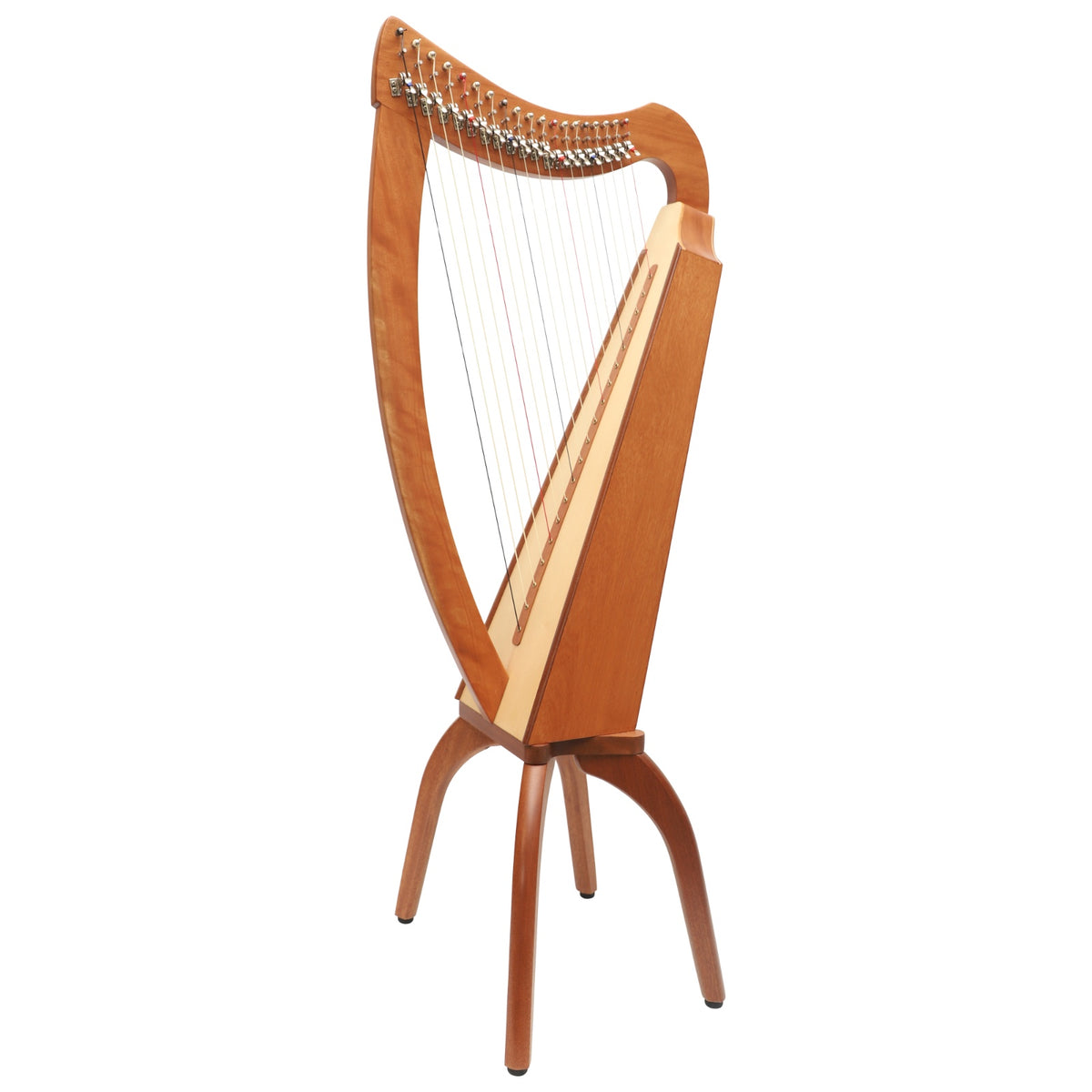 19-string Trinity Cèilidh Harp – Mahogany