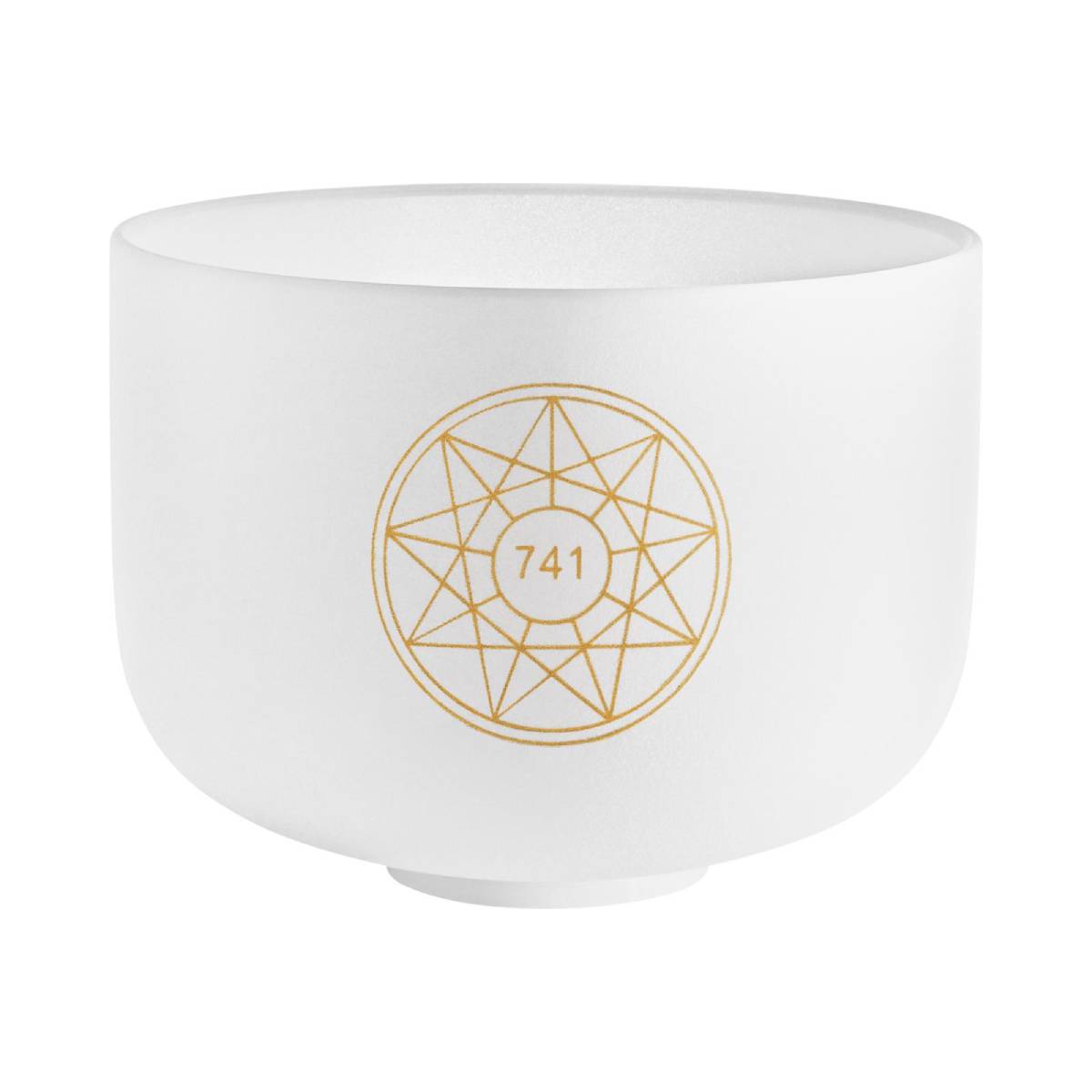 10" / 25cm Solfeggio bol de cristal sonore - Sol 741Hz / F#4