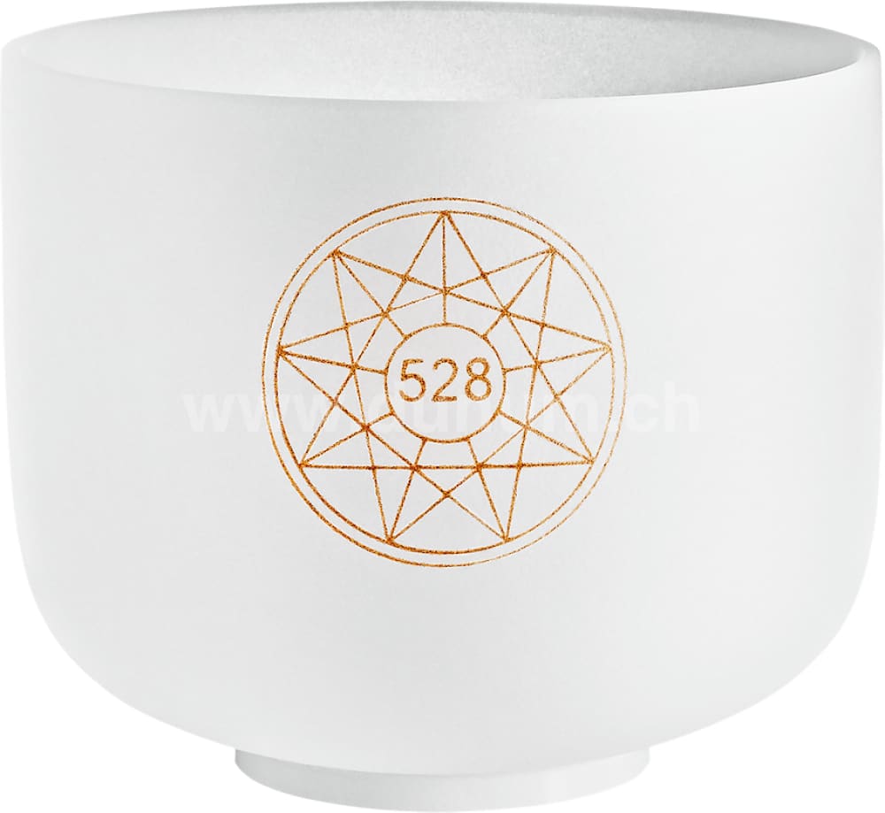8" / 20cm Solfeggio Kristallklangschale - Mi 528Hz / C5 | Klangschalen & Stimmgabeln | Dunum.ch