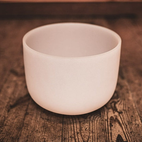 12" / 30cm Herz-Chakra Kristallklangschale F | 432Hz | Klangschalen & Stimmgabeln | Dunum.ch