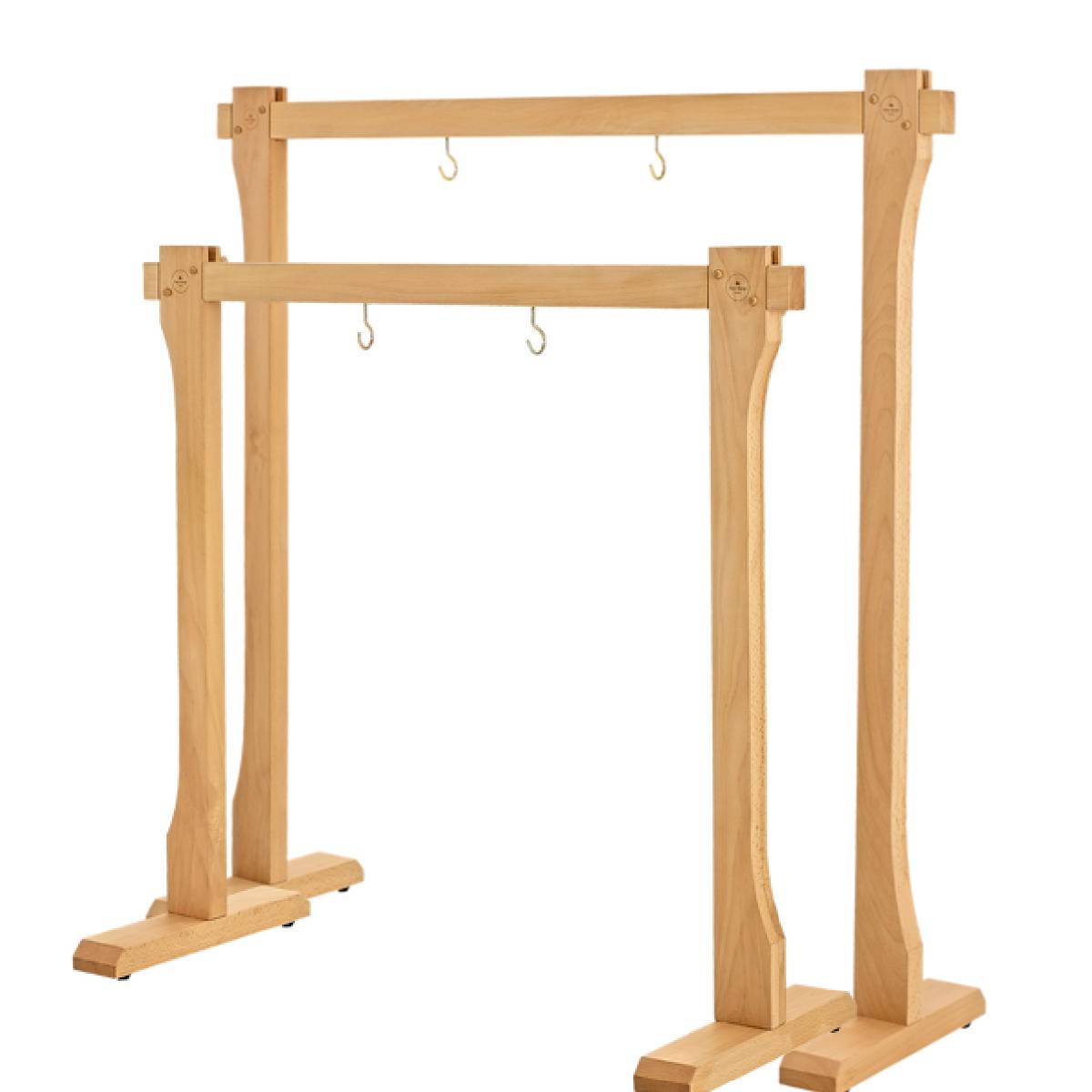 Holz Gong Ständer bis 86 cm oder bis 101 cm