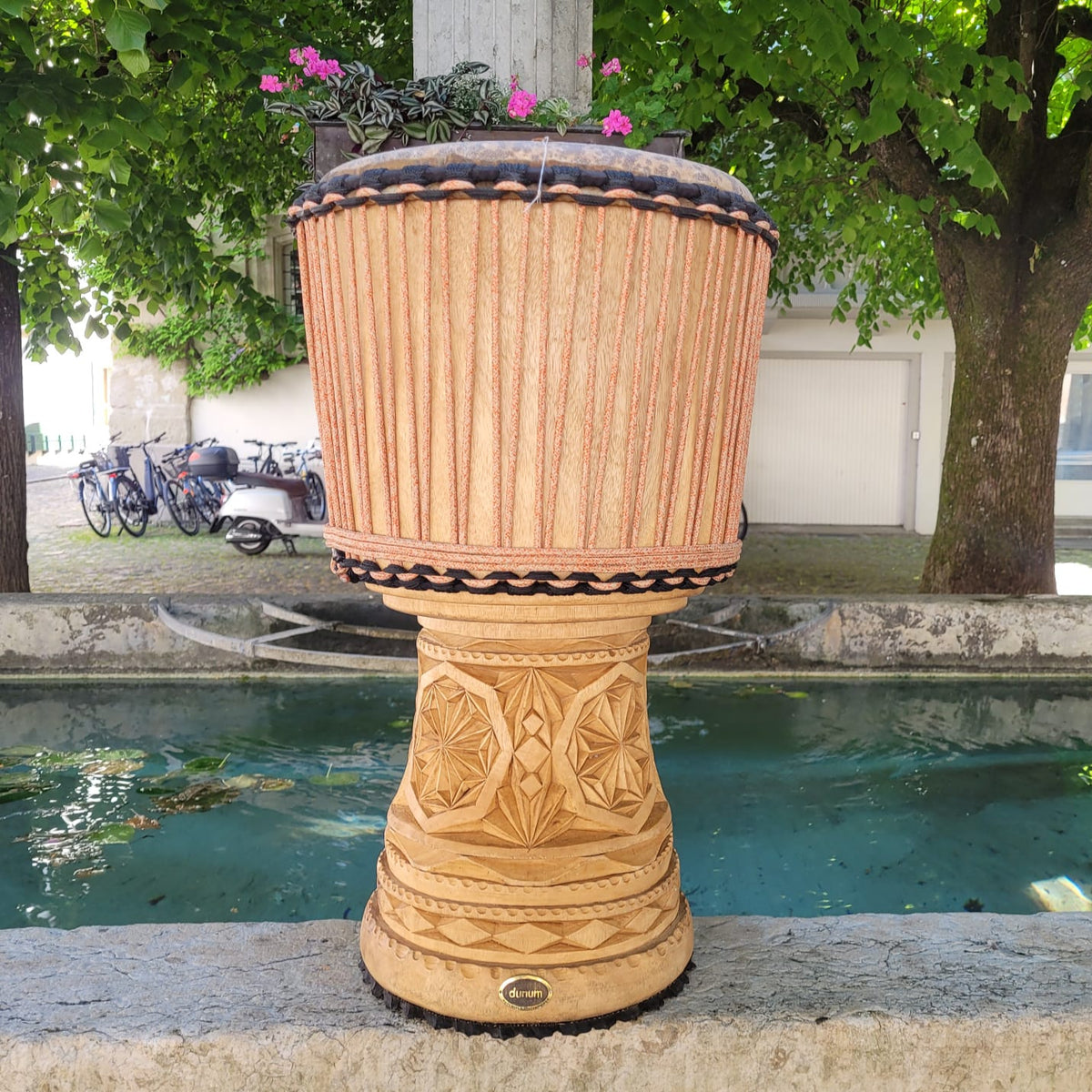 Djembé PRO de Guinée 35 Ø cm, H 64 cm