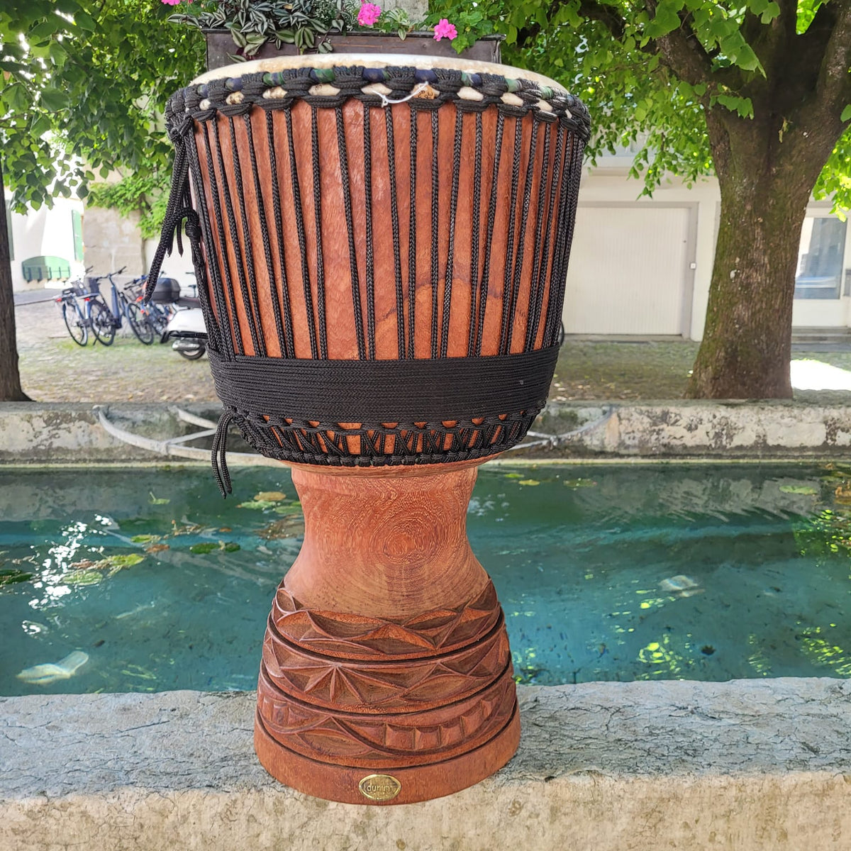 Djembé PRO aus Burkina Faso 36 Ø  cm, H 65 cm