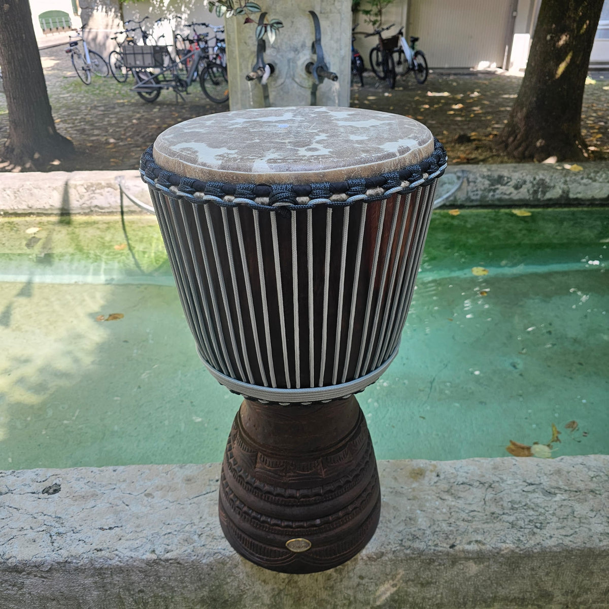 Djembé PRO du Burkina Faso 34 Ø cm, H 65 cm