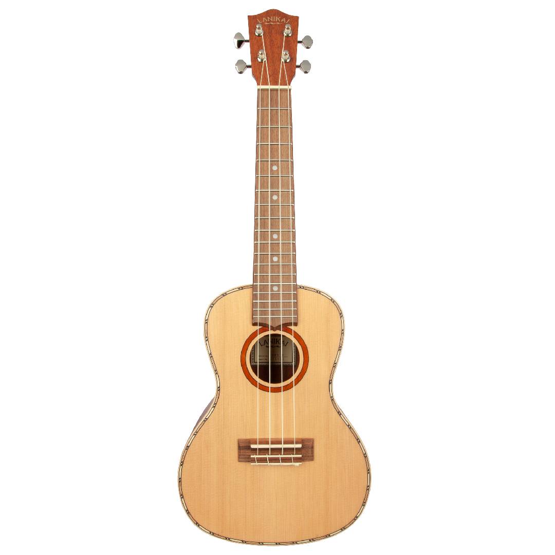 LANIKAI concert ukulele, Cedar Solid Top Series, bag