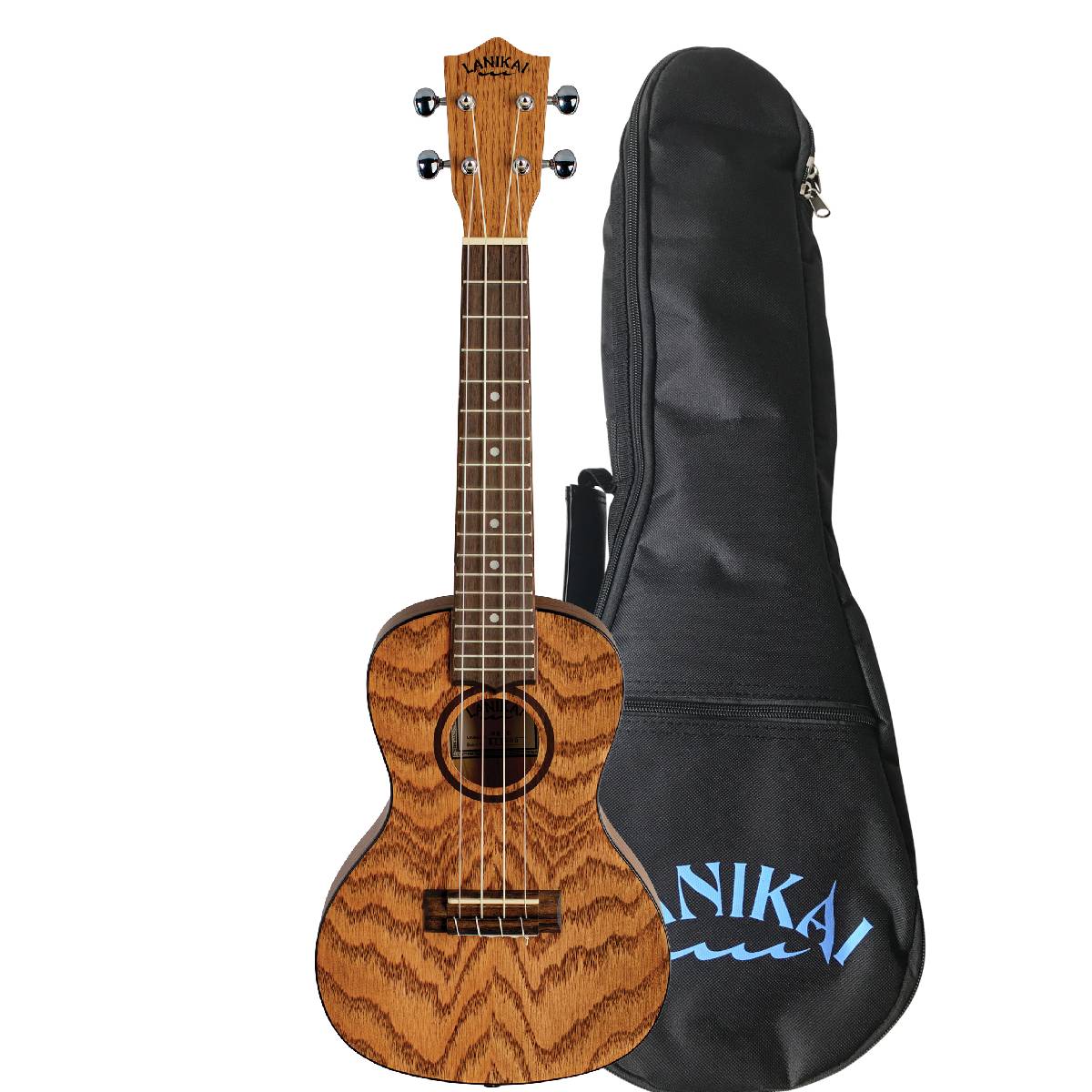LANIKAI Konzertukulele | Eiche, OA-C mit Tasche