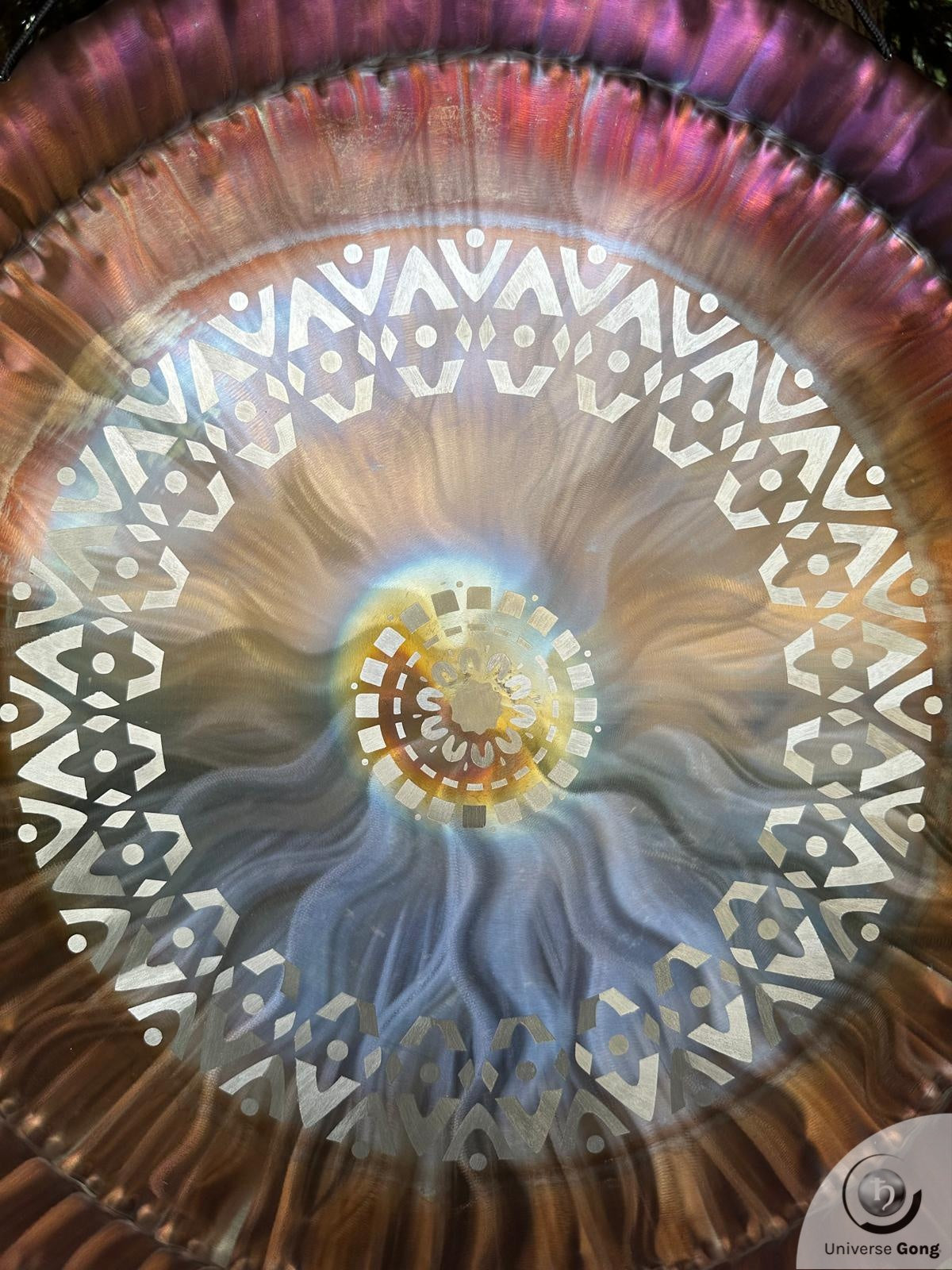 70 cm - Universe Gong - Mandala