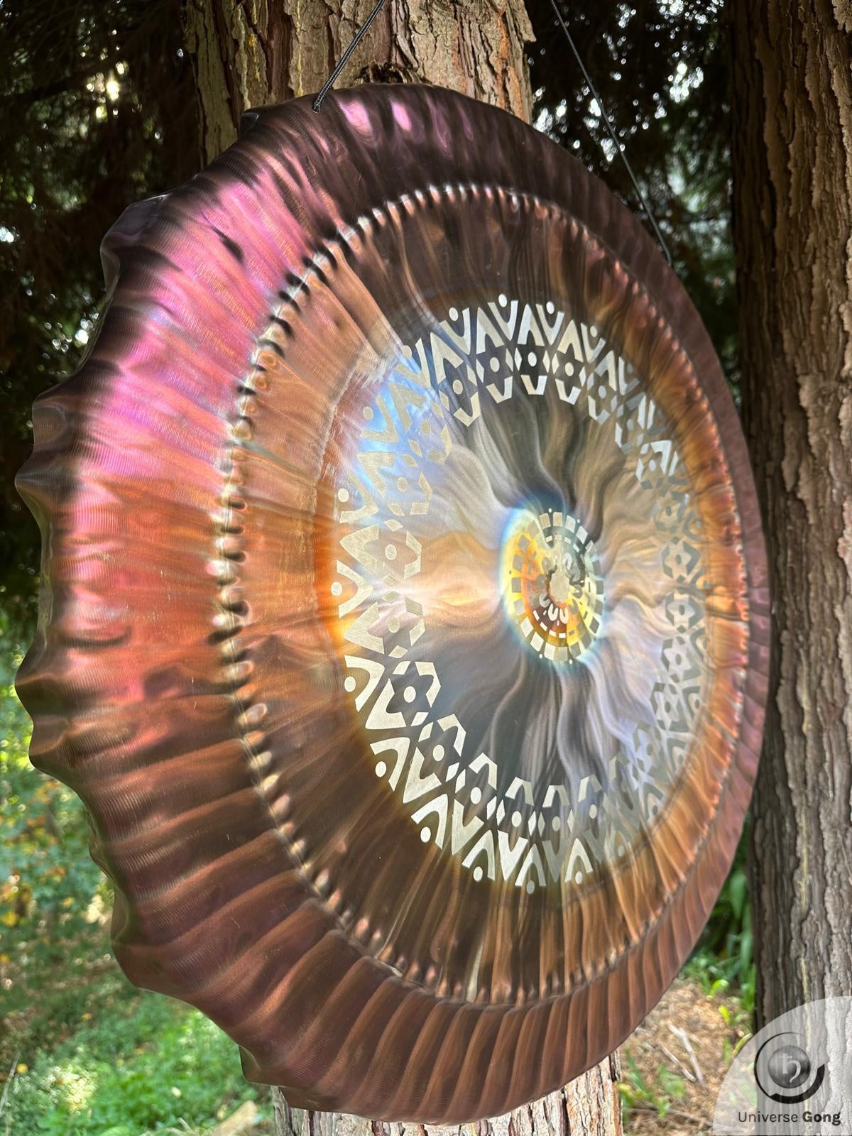 70 cm - Universe Gong - Mandala