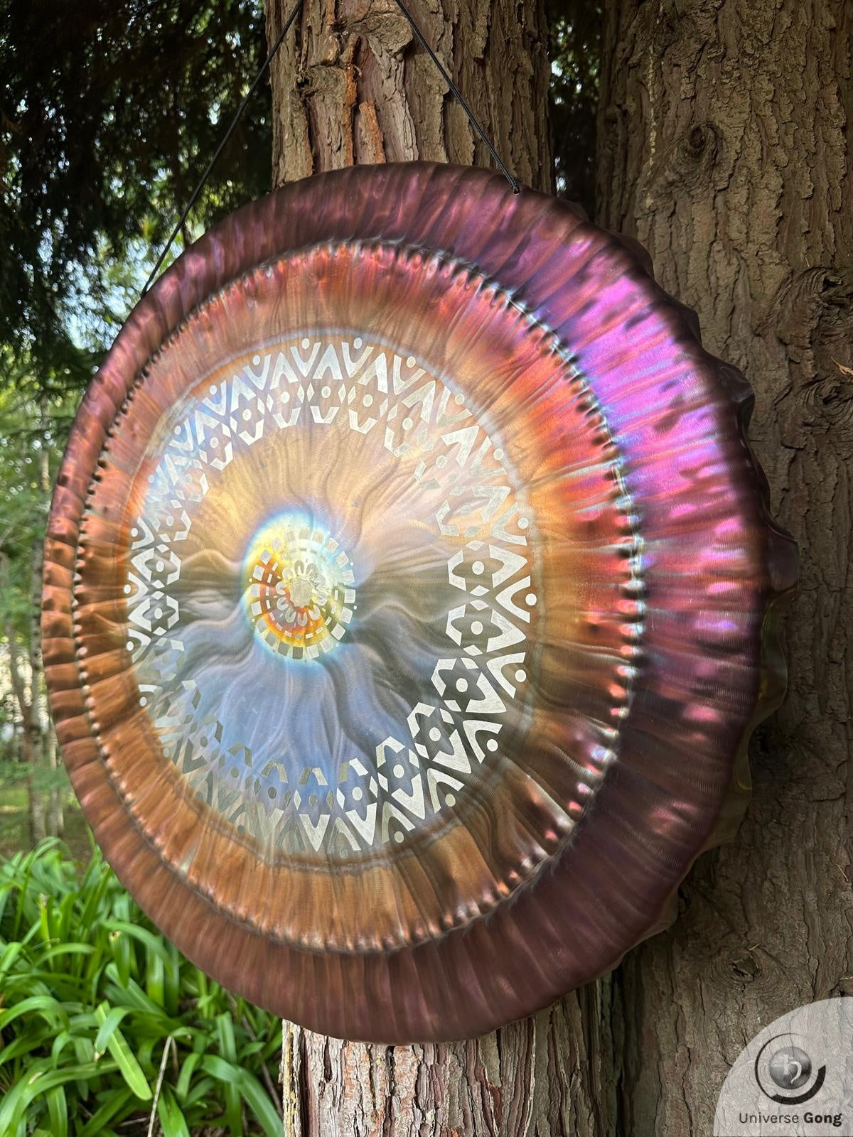 70 cm - Universe Gong - Mandala