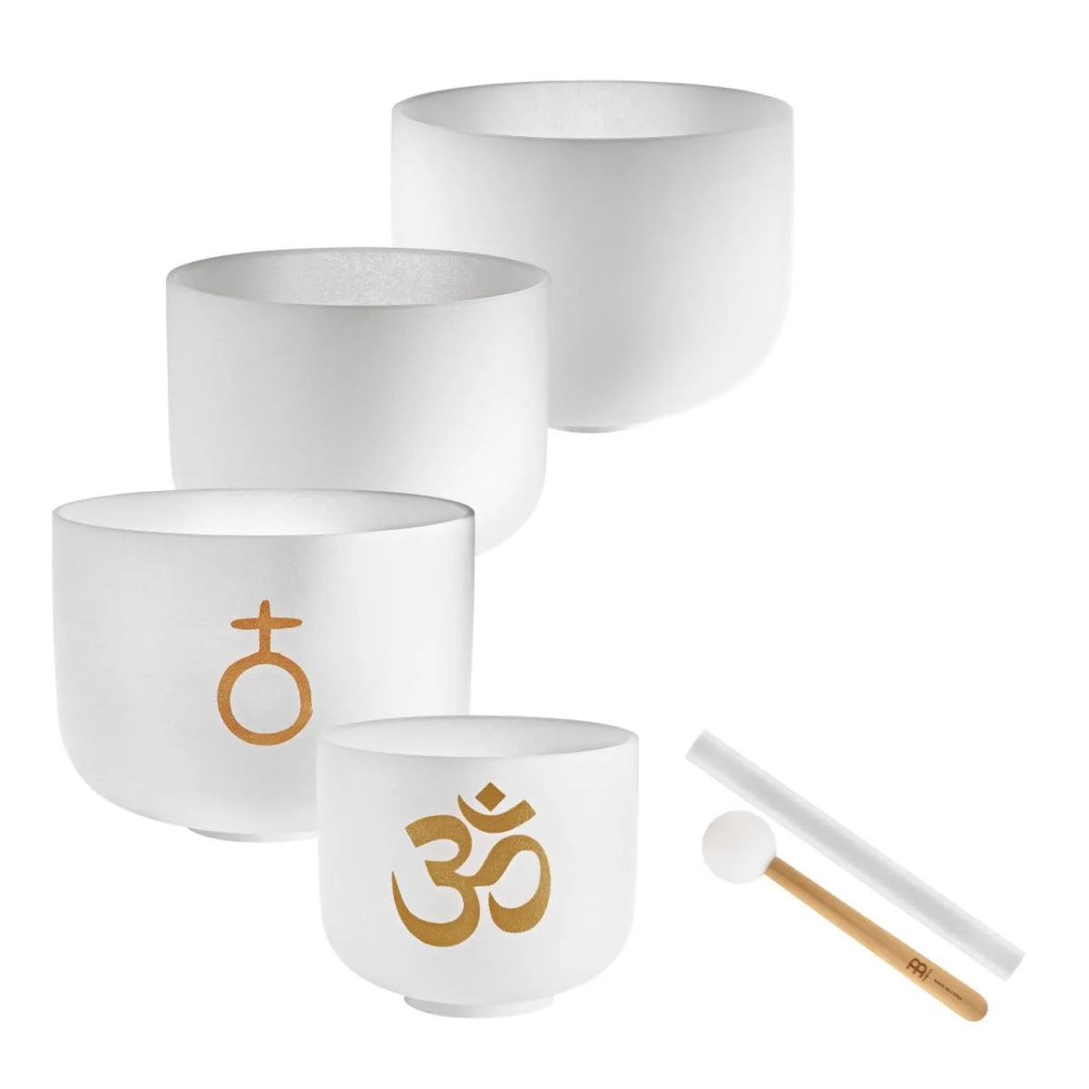 MEINL Sonic Energy Set de 4 bols chantants Om Crystal