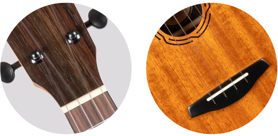 Flight Sopran Ukulele - Mahagony