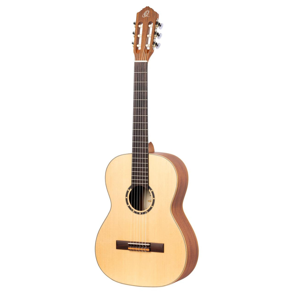 ORTEGA Family Series 1/4 | 1/2 |  3/4 |  7/8 | 4/4 Guitare classique 6 cordes pour gaucher - Acajou naturel + housse