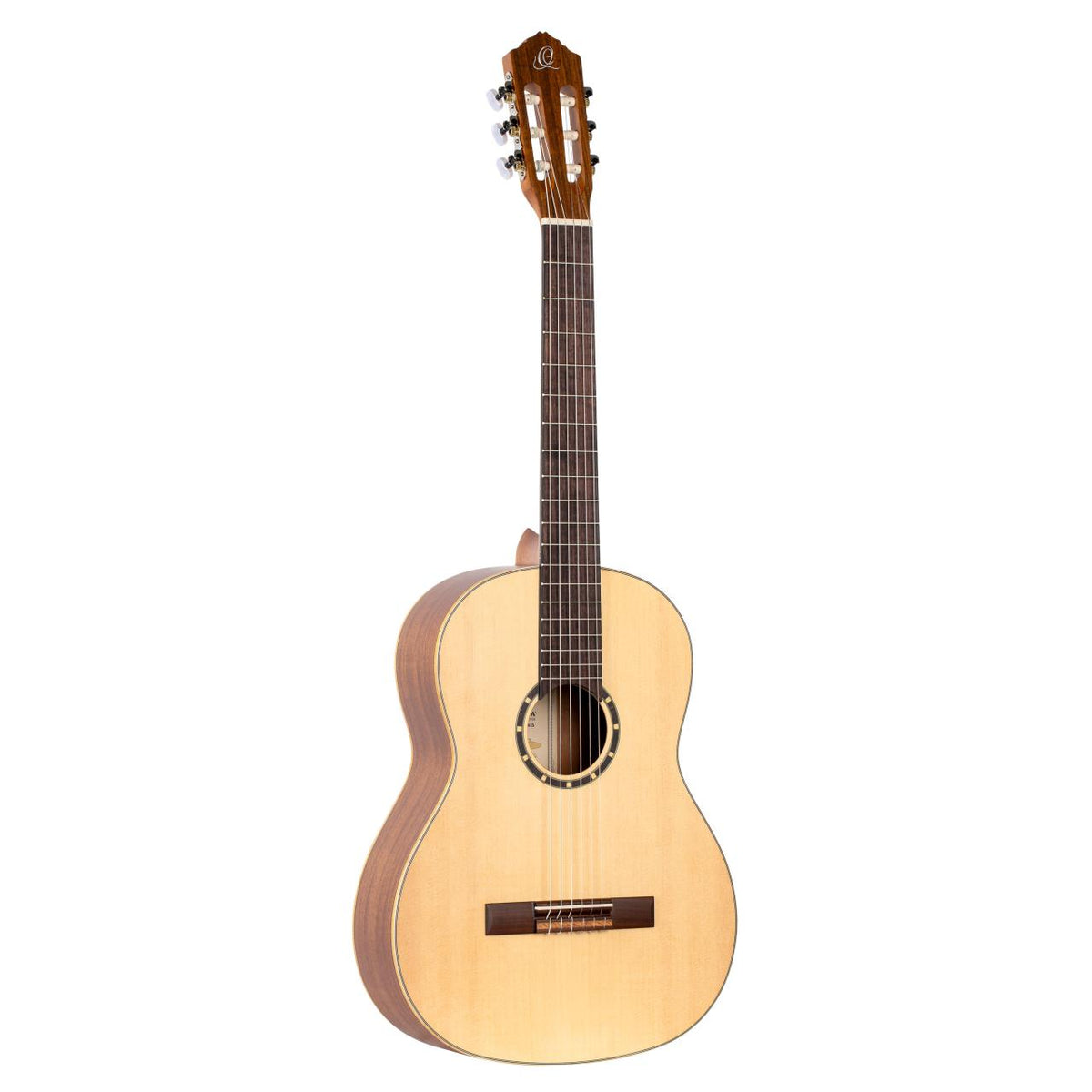 ORTEGA Family Series 1/4 | 1/2 |  3/4 |  7/8 | 4/4 Guitare classique 6 cordes pour gaucher - Acajou naturel + housse
