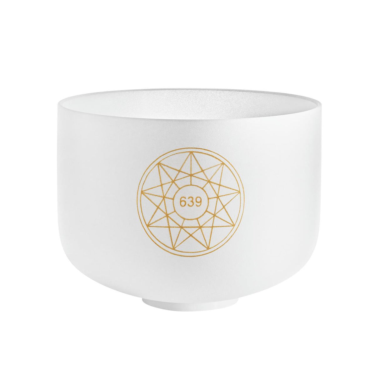 10" / 25cm Solfeggio Kristallklangschale - Fa 639Hz / D#4