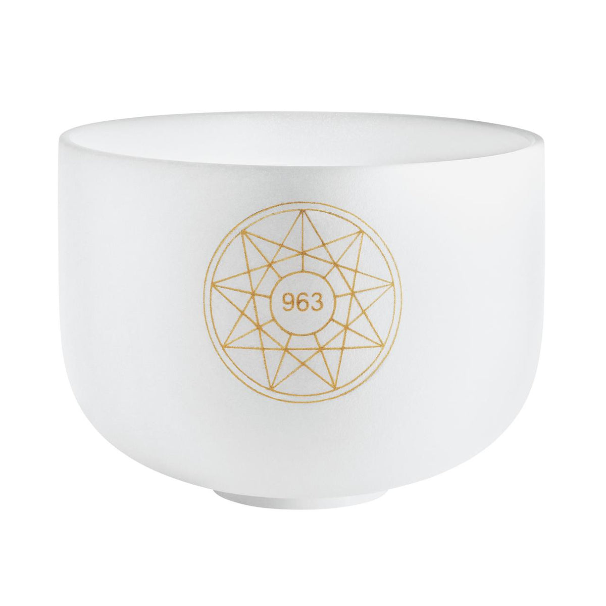 10" / 25cm Solfeggio Kristallklangschale - 963Hz / B4