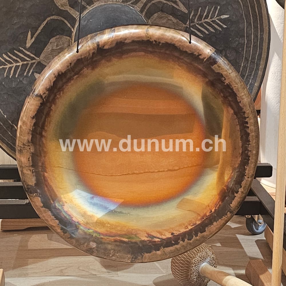 Bronze Gong 50 cm 128 Hz - Eichenwurzel