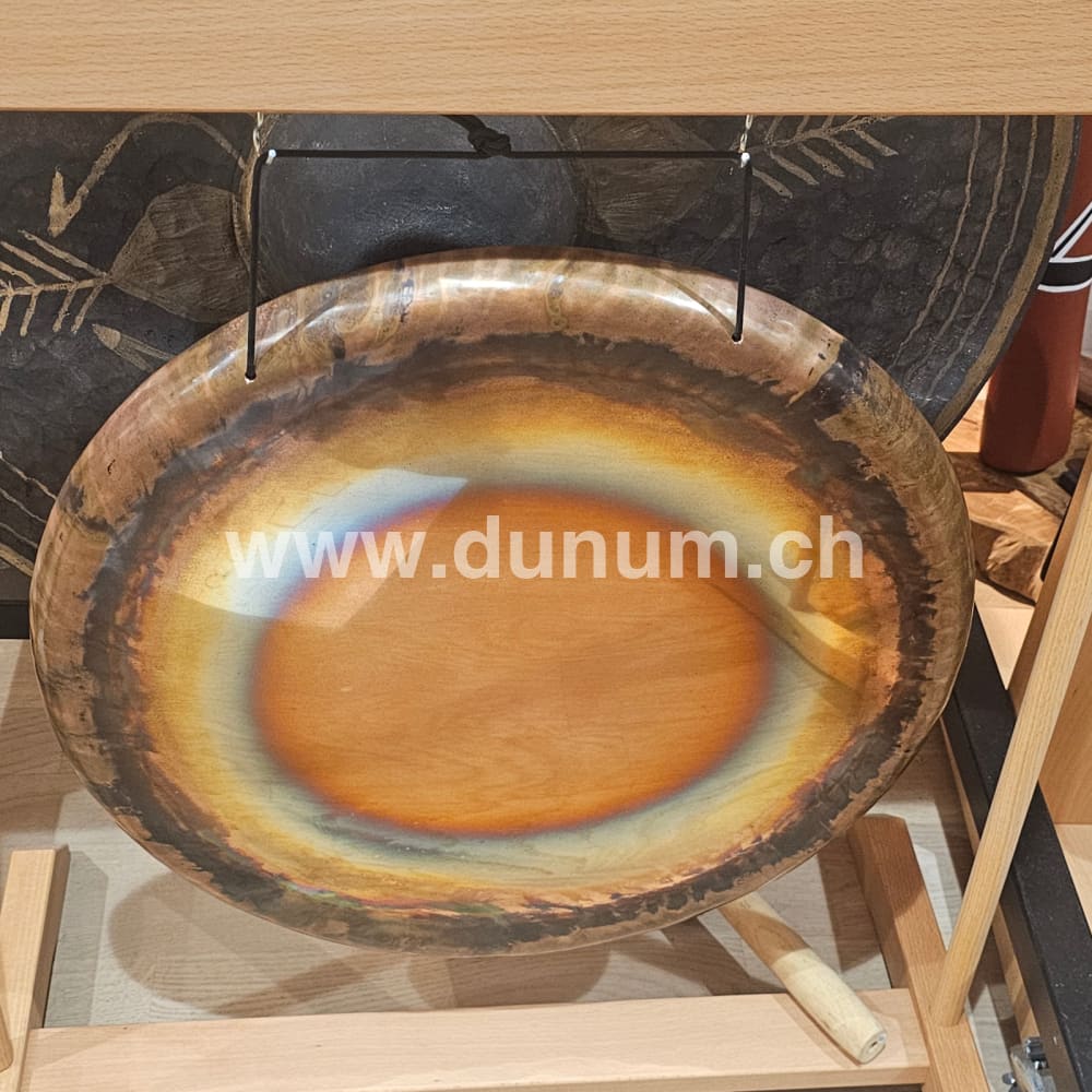 Bronze Gong 50 cm 128 Hz - Eichenwurzel
