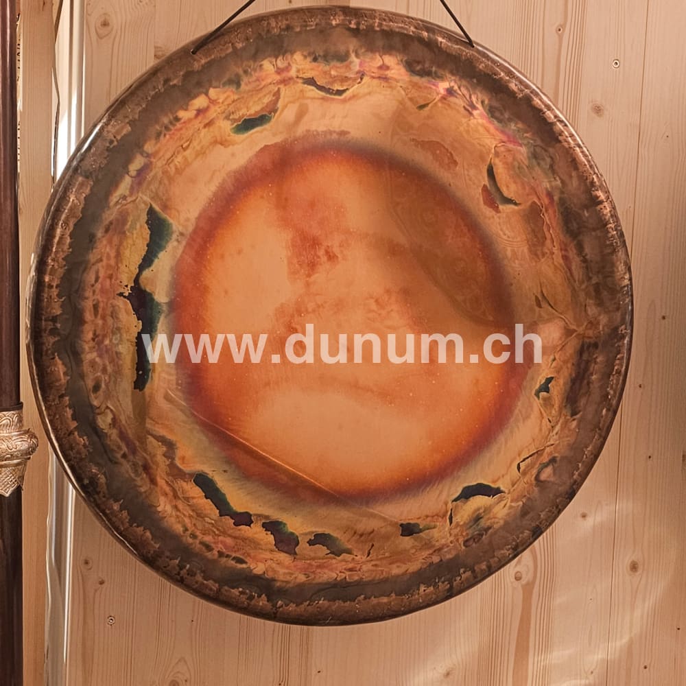 Bronze Gong 60 cm 128 Hz - Eichenwurzel