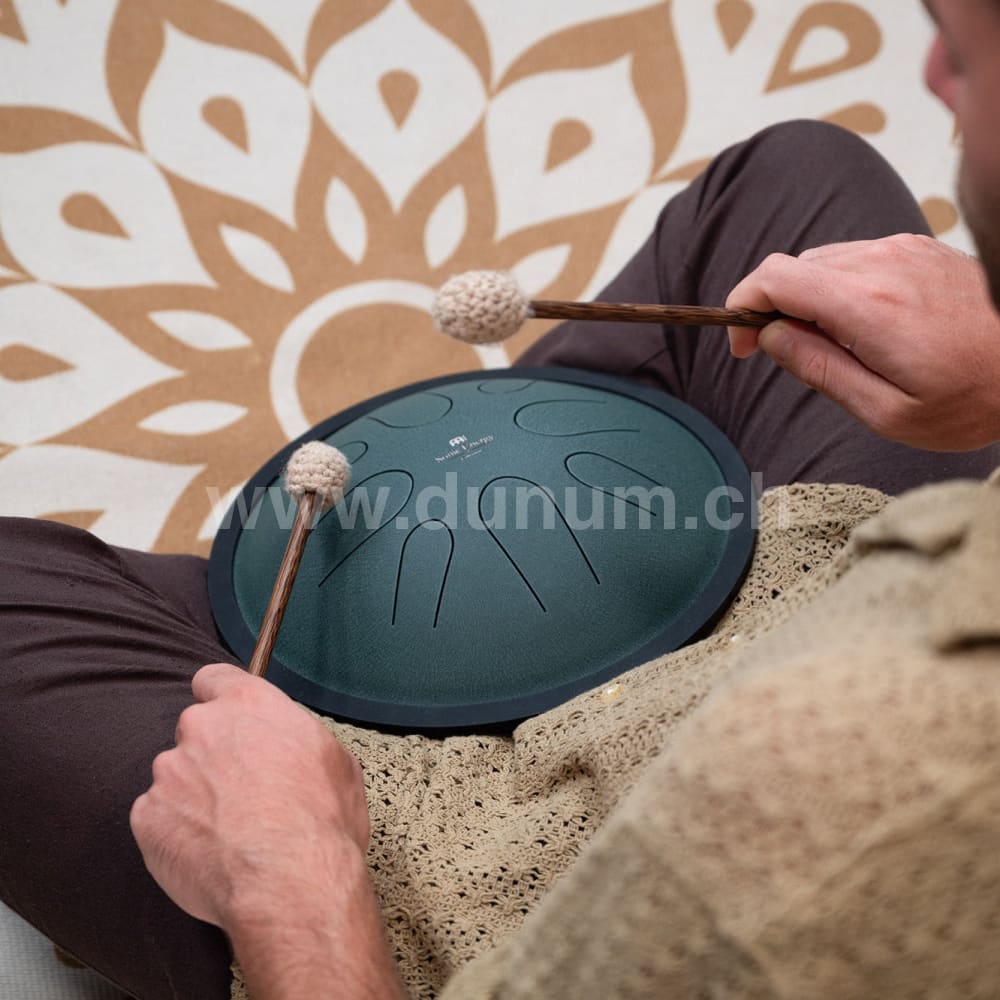 Compact Steel Tongue Drum | B Moll in 432 Hz | 8 Töne Zungentrommel
