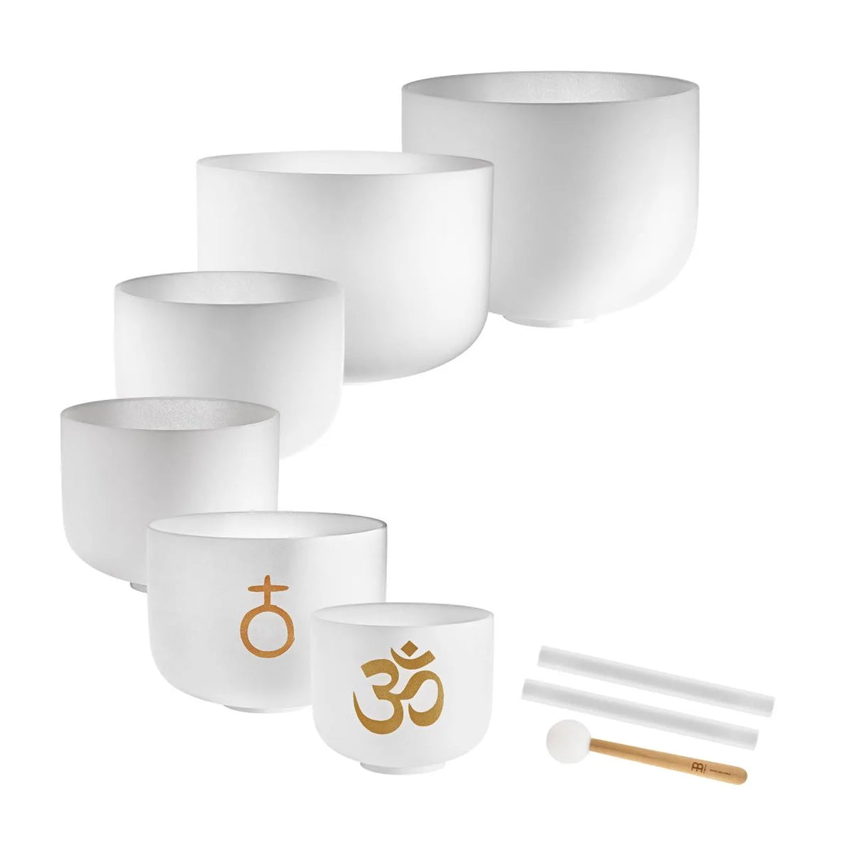 MEINL Sonic Energy Set de 6 bols chantants Om Crystal