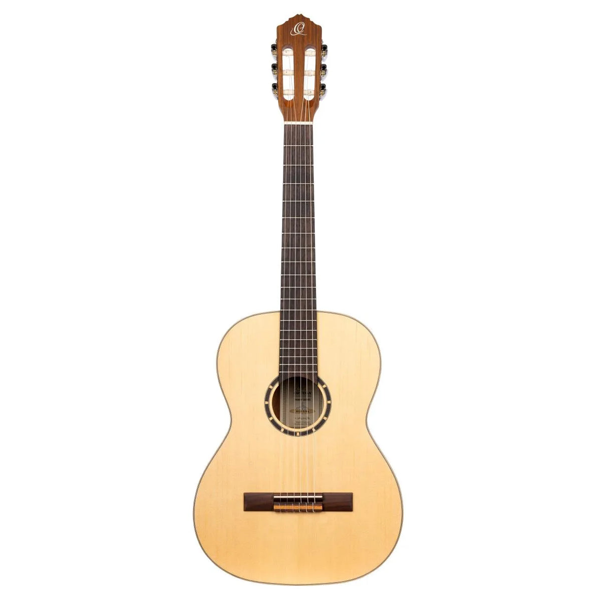 ORTEGA Family Series 1/4 | 1/2 |  3/4 |  7/8 | 4/4 Guitare classique 6 cordes pour gaucher - Acajou naturel + housse