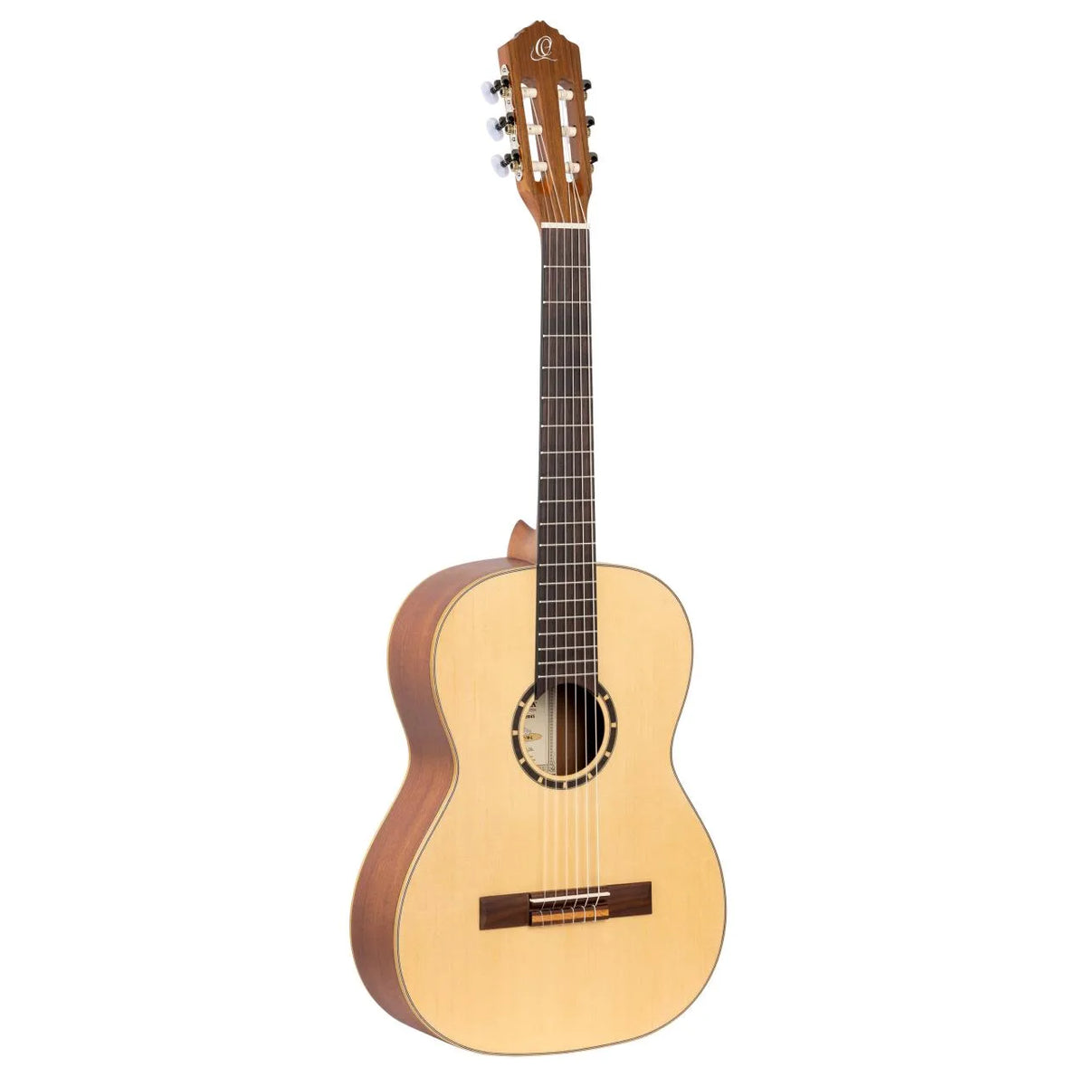 ORTEGA Family Series 1/4 | 1/2 |  3/4 |  7/8 | 4/4 Guitare classique 6 cordes pour gaucher - Acajou naturel + housse