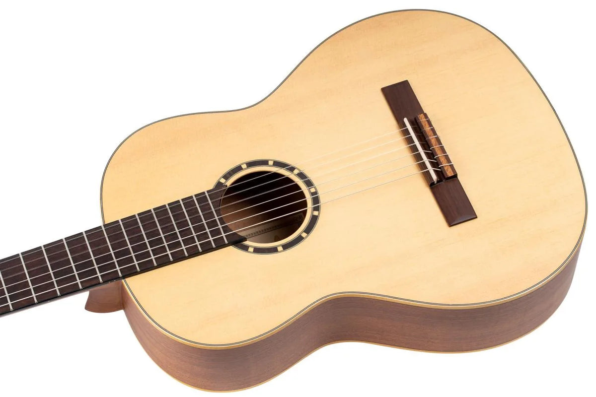 Guitare classique ORTEGA Family Series 1/4 | 1/2 | 3/4 | 7/8 | 4/4 à 6 cordes - Acajou naturel + housse