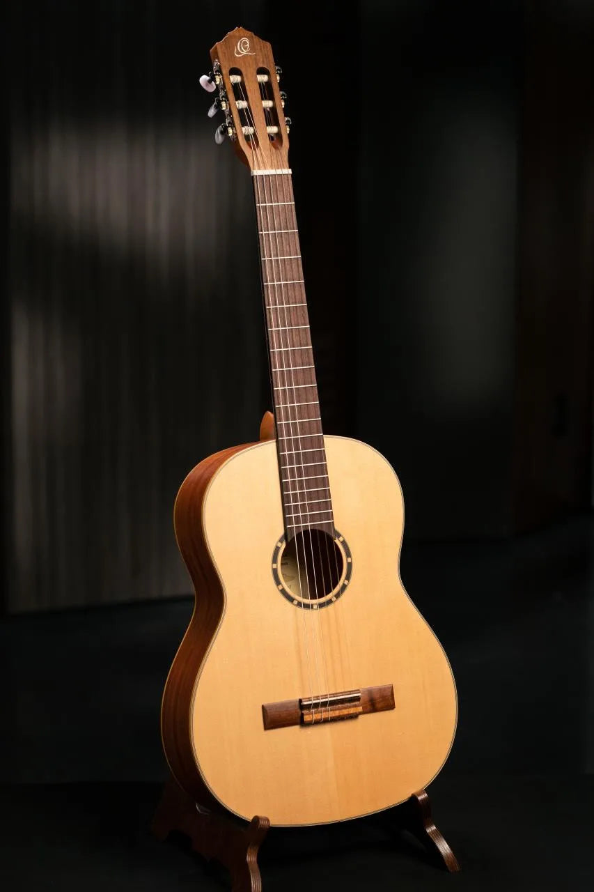 Guitare classique ORTEGA Family Series 1/4 | 1/2 | 3/4 | 7/8 | 4/4 à 6 cordes - Acajou naturel + housse