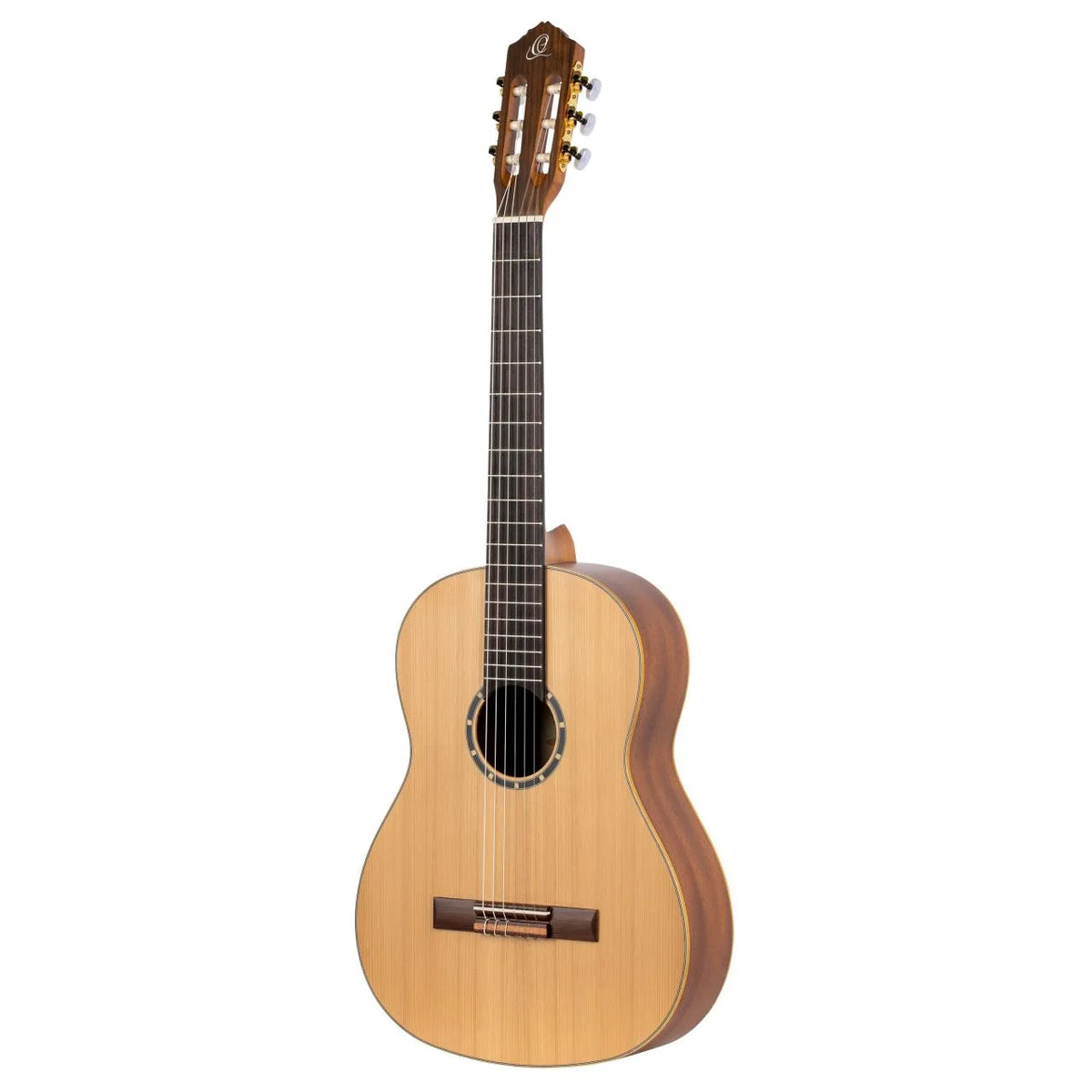 ORTEGA Family Series Pro 4/4 Classical Guitar, 6-String - Natural Cedar/Mahogany + Gig Bag