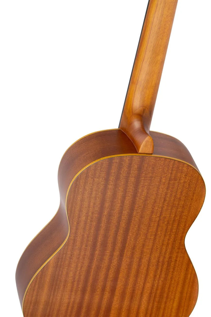 ORTEGA Family Series Pro 4/4 Classical Guitar, 6-String - Natural Cedar/Mahogany + Gig Bag