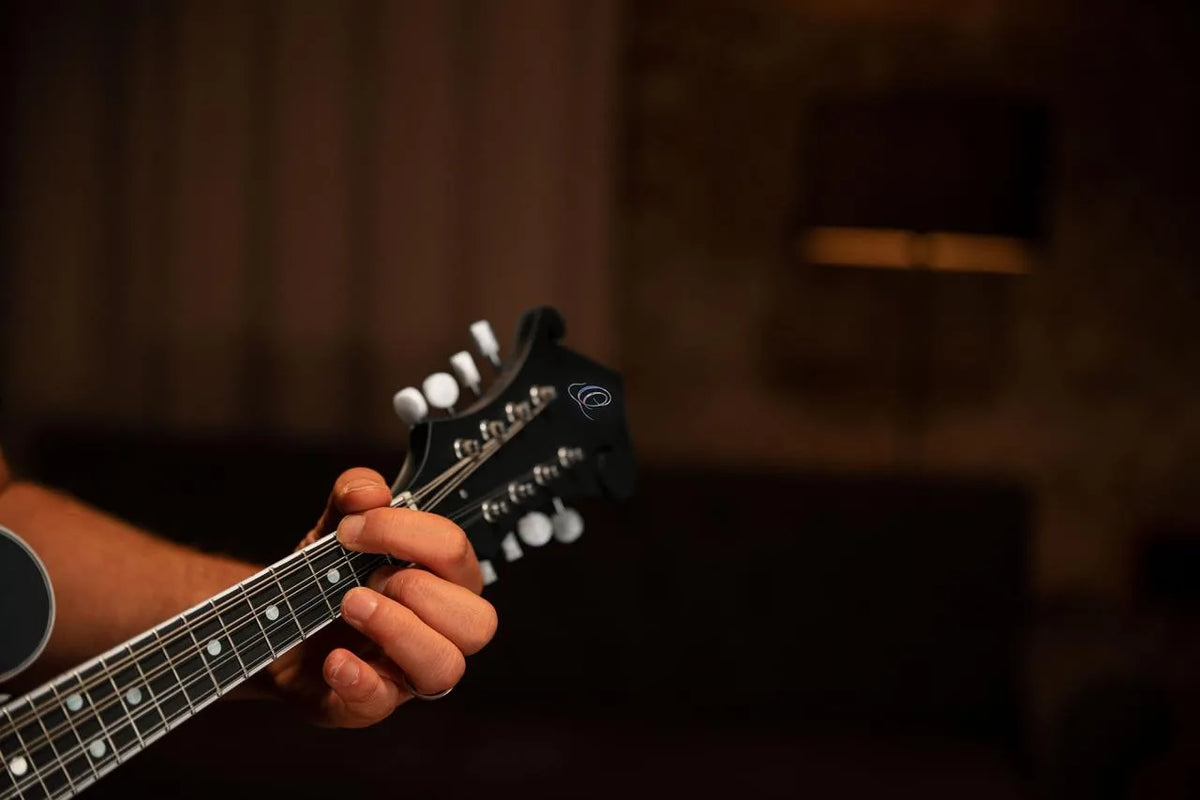 ORTEGA Americana Serie F-Style Mandolin 8 String - Spruce / Maple Satin Whiskey Burst