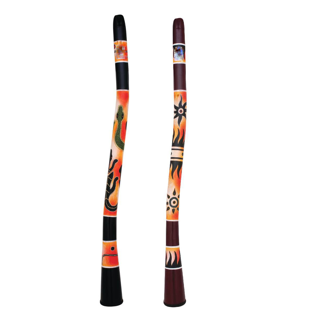 Didgeridoo curved Gecko or Sun