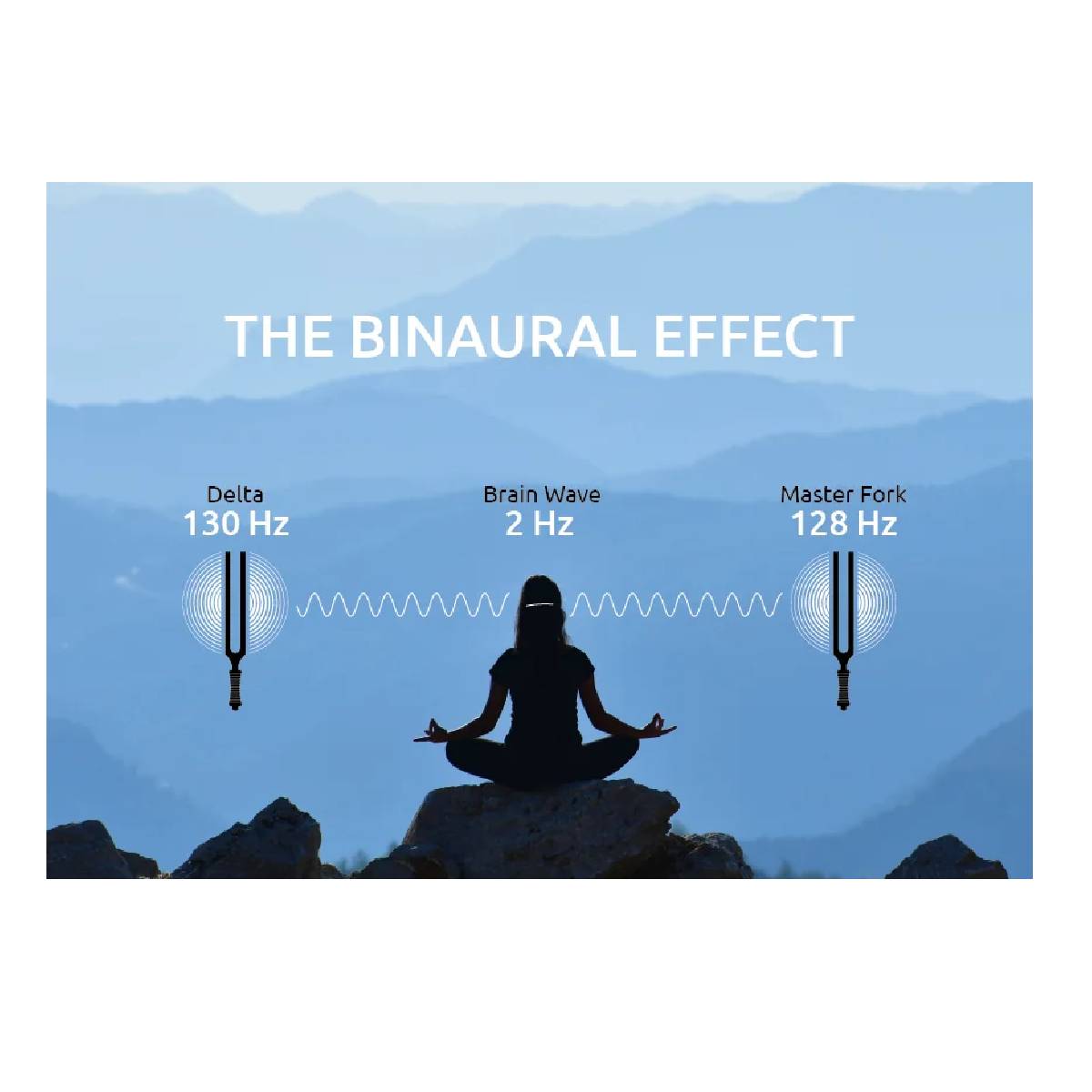 Binaural Therapie Stimmgabel – Delta
