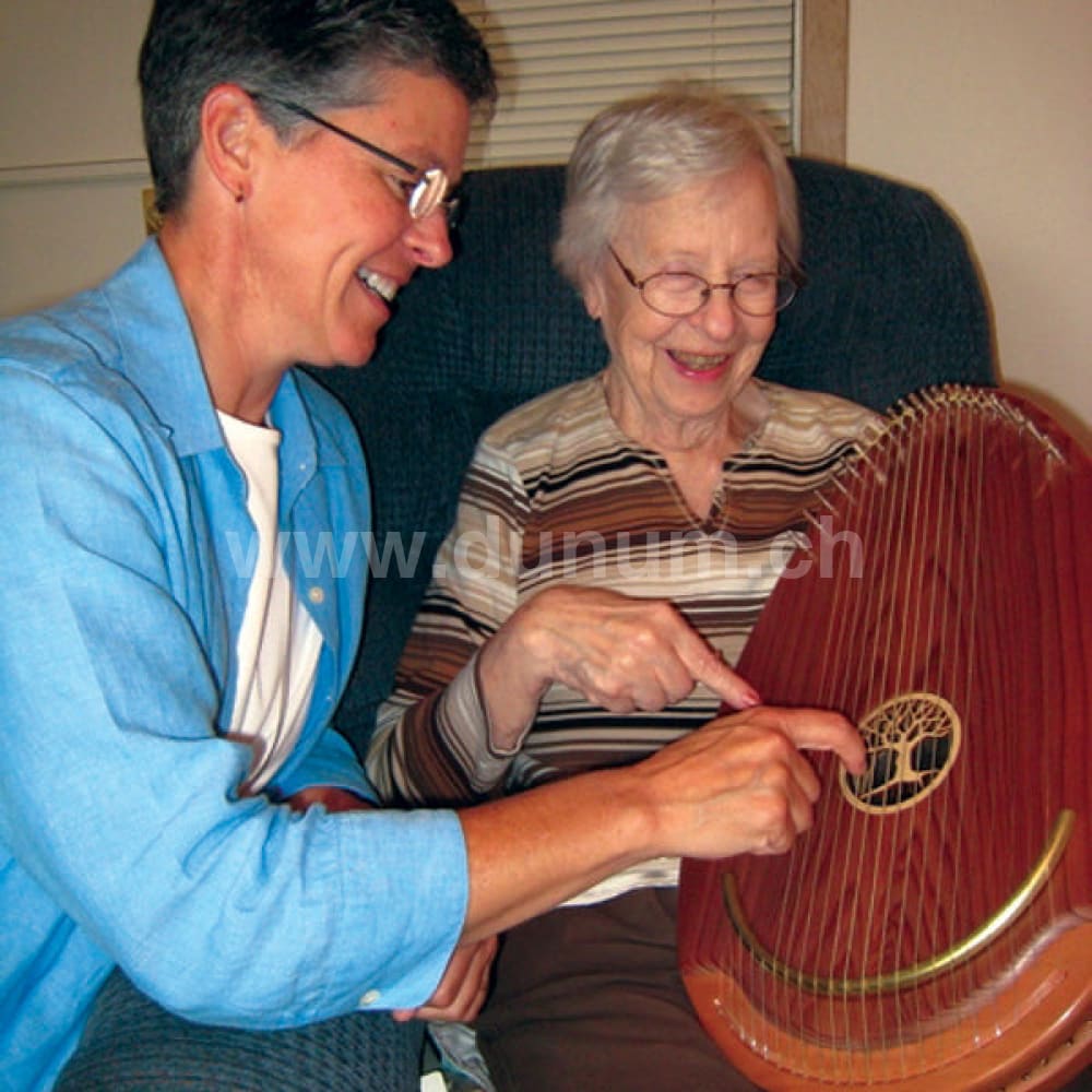 Deluxe Reverie Harfe mit Tasche | Musik Therapie Instrument | Saiteninstrumente | Monochorde Reverie & Kotamo | Dunum.ch