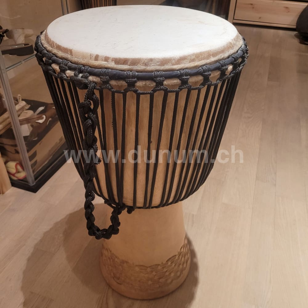 Djembé aus Guinea Ø 30 cm H 61 cm