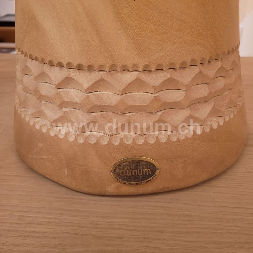 Djembé aus Guinea Ø 32 cm H 60 cm