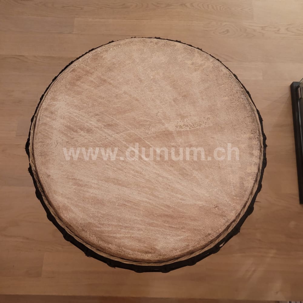 Djembé aus Guinea Ø 32 cm H 60 cm