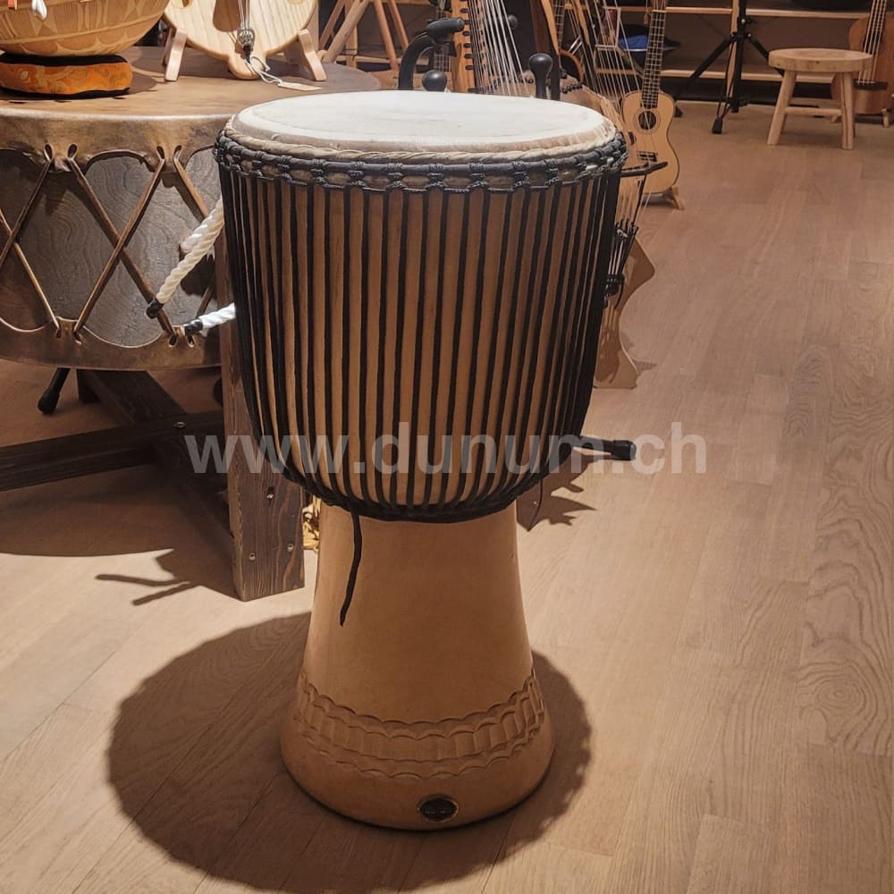 Djembé aus Guinea Ø 33 cm H 64 cm